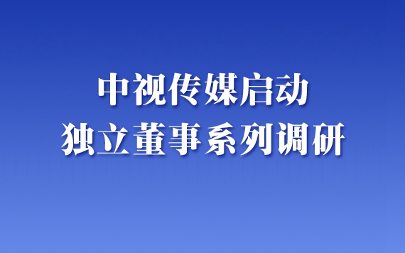 中视传媒启动独立董事系列调研